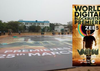 Valimai to premiere on Zee5 from 25 March, the biggest poster ever made for the release