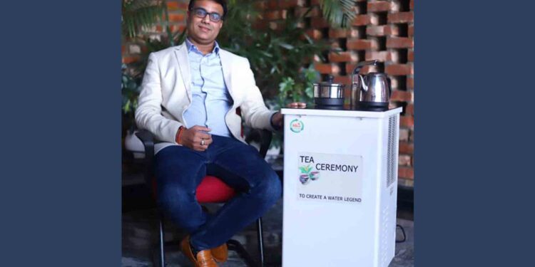 Aryav showcase air water generator products at Plumbex India exhibition