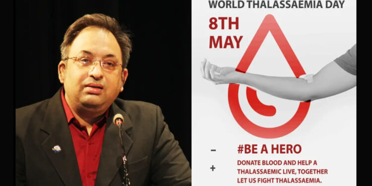 Thalassaemia Prevention needs greater awareness and immediate attention says volunteer and activist Subhojit Roy