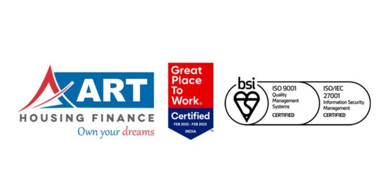 ART Housing Finance (India) Limited is Now ISO Certified too!
