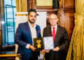 Haryana’s Captain Sumit Yadav received Political Analyst of the Year Award in Parliament of UK