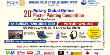 Rotary announces: 20th Global Poster Painting Competition
