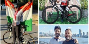 Actor Vikas Kumar completes the UK shooting schedule for a new International collaboration documentary on Indian women cyclists!