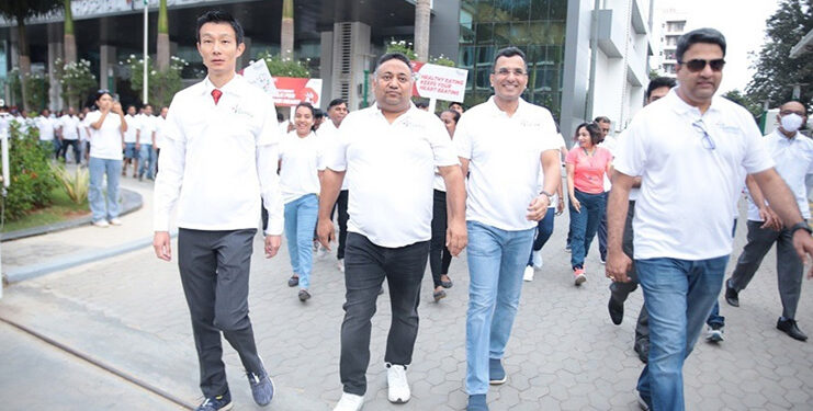 Sakra World Hospital commemorates World Heart Day with Heart Health Walkathon