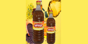 Use double filtered Sampda mustard oil – available in different ranges
