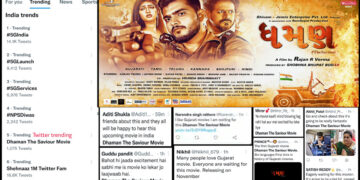 Producer Shobhna Bhupat Bodar & Director Rajan R Verma trend on Twitter for Dhaman the Saviour Movie-World Media Network