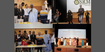 International Students’ Day celebrated in Magnificence at SRM AP
