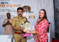 Mumbai joint commissioner of police, Vishwas Nangare Patil attended the Children’s day charity event organized by Nidarshana Gowani of Kamala Trust