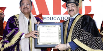 M Venkaiah Naidu Blessed Students of Asian Education Group