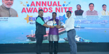 OSL Bags “Best Stevedores for the Year 2022-23” award from Paradip Port Authority