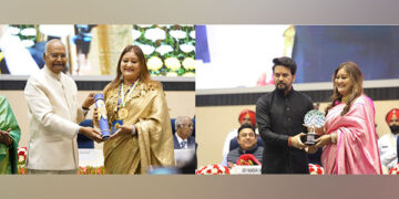 MeghaShrey NGO Lauded for its Cervical Cancer Free India Campaign, Seema Singh crowned as Champion of Change and Philanthropist of the Year