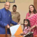 “Inspiring Raksha Bandhan Celebration: Cancer Survivor Kids and Handicapped Girls Tie Rakhi to Honorable Governor Ramesh Bais ji, Organized by Kamala Ankibai Ghamandiram Gowani Trust”