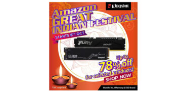 Kingston Technology Redefines Tech Dreams with Exclusive Offers in Amazon Great Indian Sale