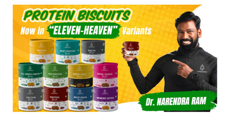 Lifespan Launches India’s First 11-Variant Healthy Biscuit Line
