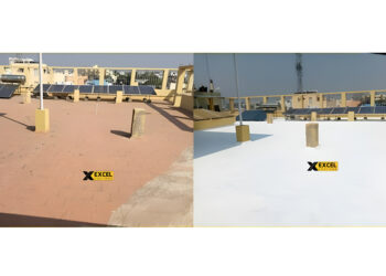 Excel CoolCoat Delivers Impressive Cooling of Buildings in Delhi: Roof Temperatures Drop by 19°C