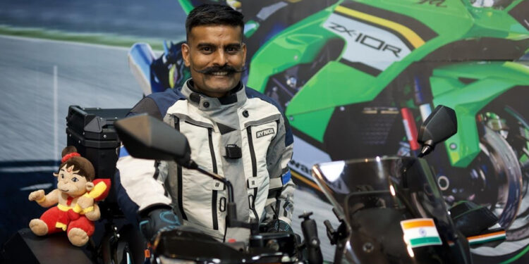 Record-Holding Rider Nikhil Bothra Embarks on 90-Day Solo Motorcycle Pilgrimage — “Mitti Se Moksha Tak” Ek Bharat Ek Safar