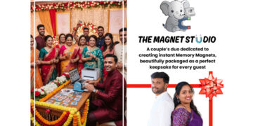 The Magnet Studio Brings Live Photo Fridge Magnet Experiences to Events in Bangalore
