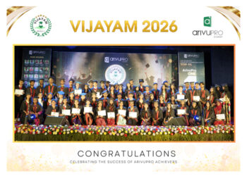 Vijayam 2026: ArivuPro Academy Celebrated the Success of Future Finance and Business Leaders