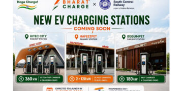 Bharat Charge Announces Association with South Central Railway to Expand Ultra-Fast EV Charging Network