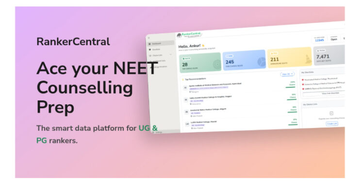 India’s NEET Counselling System Runs on PDFs – RankerCentral Is Building the Data Layer It Never Had